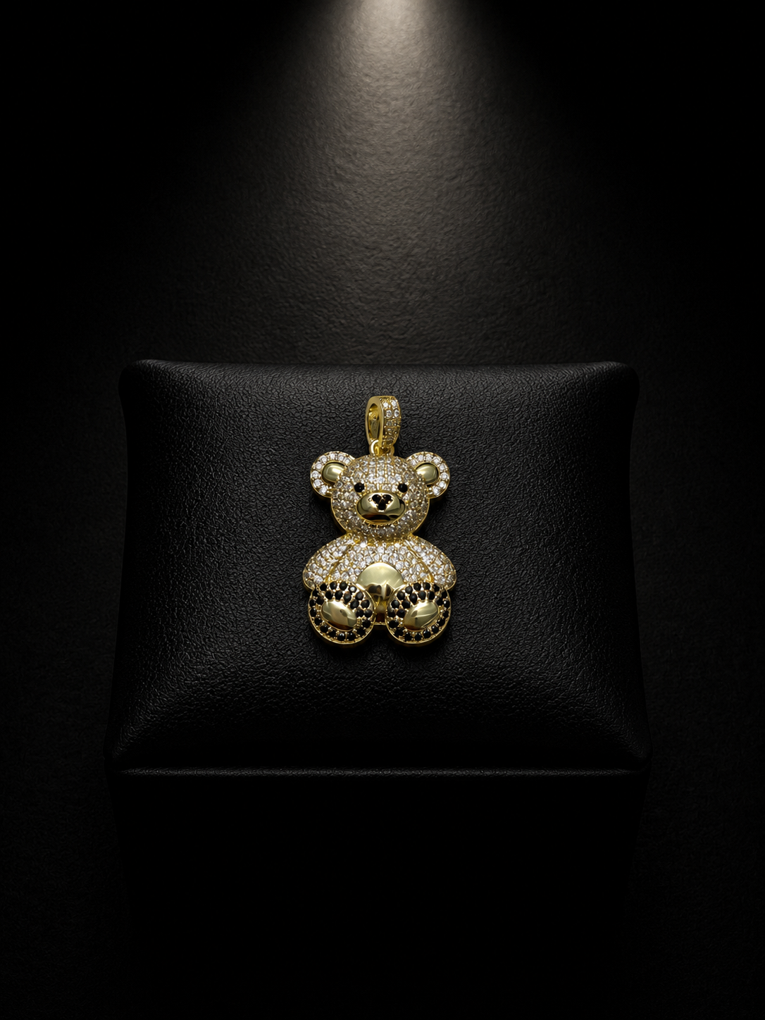 Plated Bear Pendant