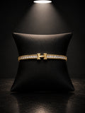 PLATED H BRACELET
