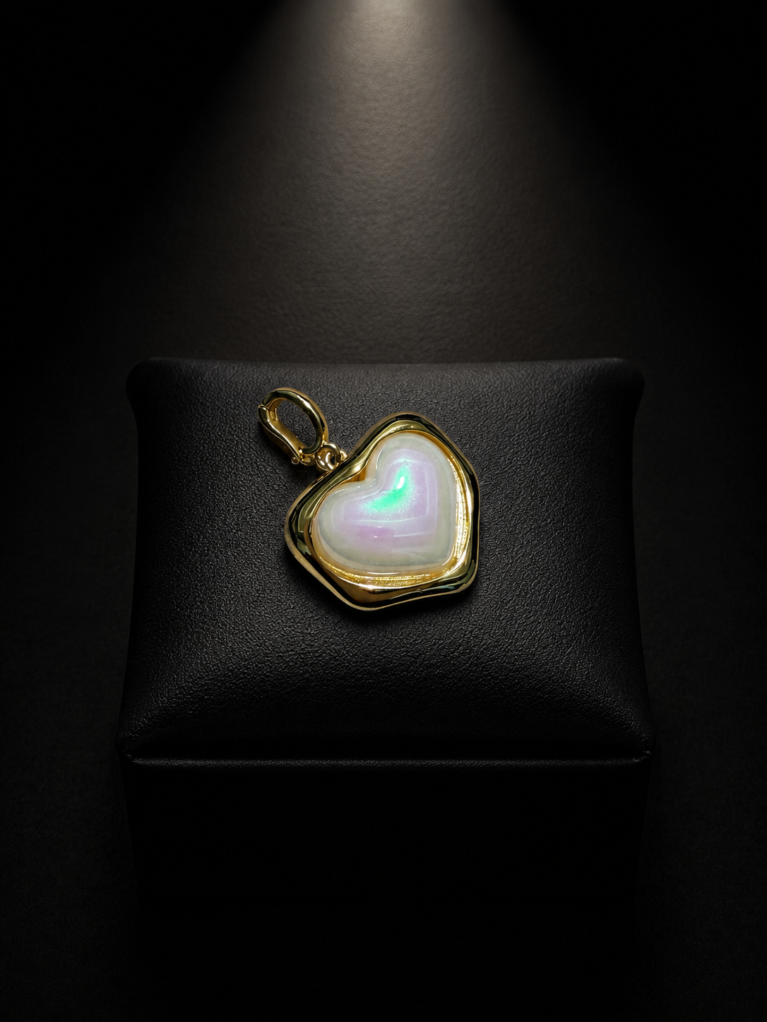 Plated Heart Charm