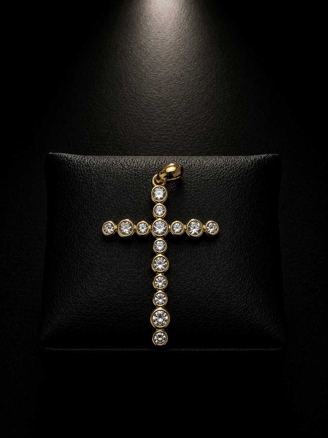Plated Cross Pendant