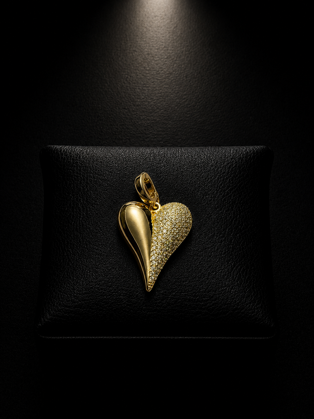 Plated Heart Pendant