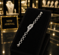 Silver Twisted Bracelet