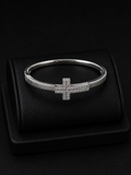 Plated Cross Bangle