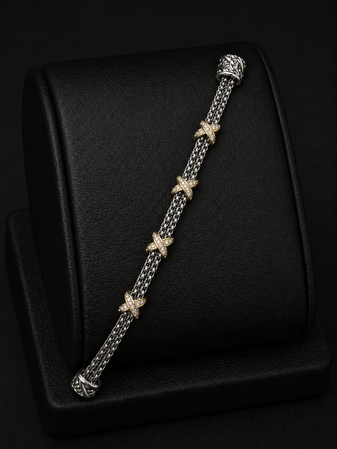 X Plated Bracelet
