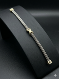 Plated X Magnetic Bracelet