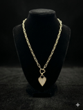 Plated Heart Necklace