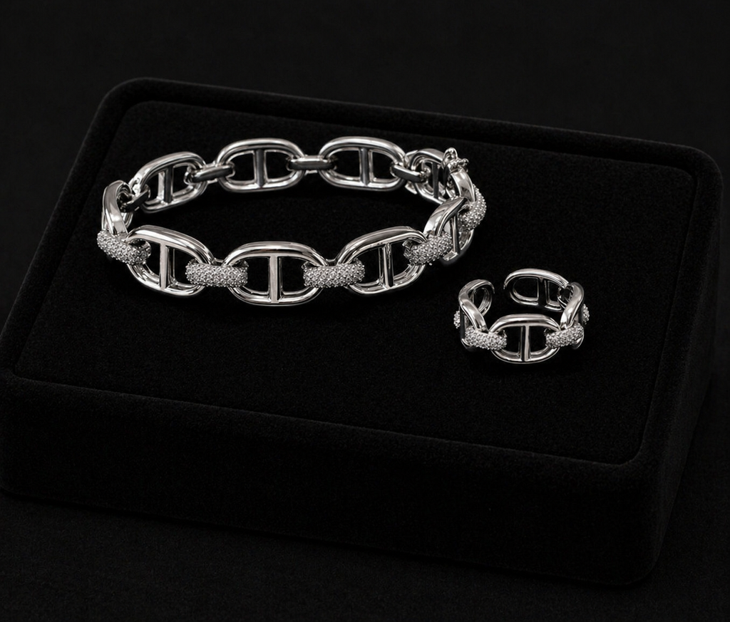 Plated Bracelet Set