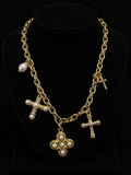 Plated Charm Necklace