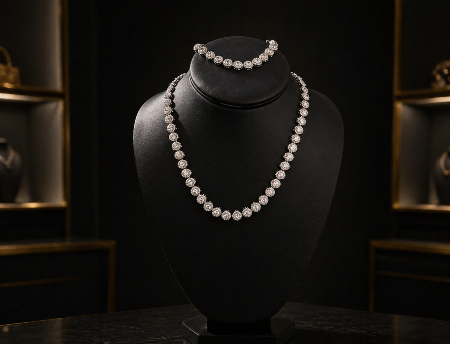 Plated Necklace Set