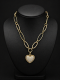 Plated Heart Necklace