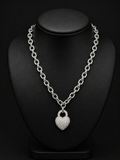 Silver Plated Heart Necklace