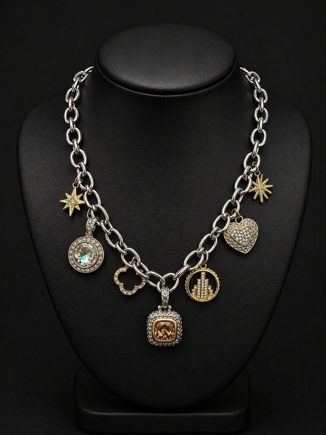 Plated Charm Necklace