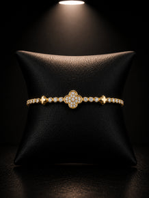 CLOVER PLATED BRACELET