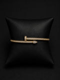 PLATED NAIL BRACELET